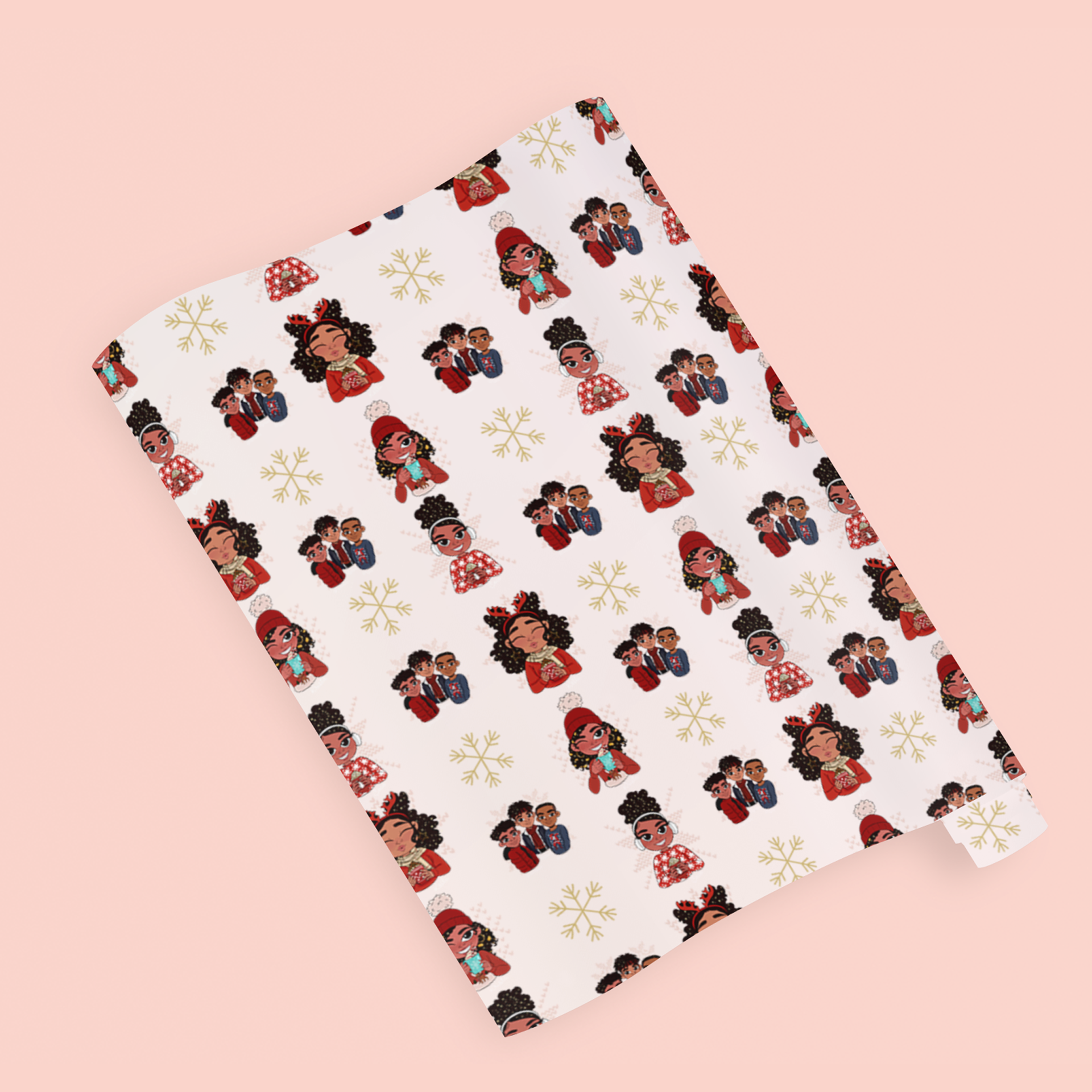 Frobelles Festive Gift Wrapping Paper