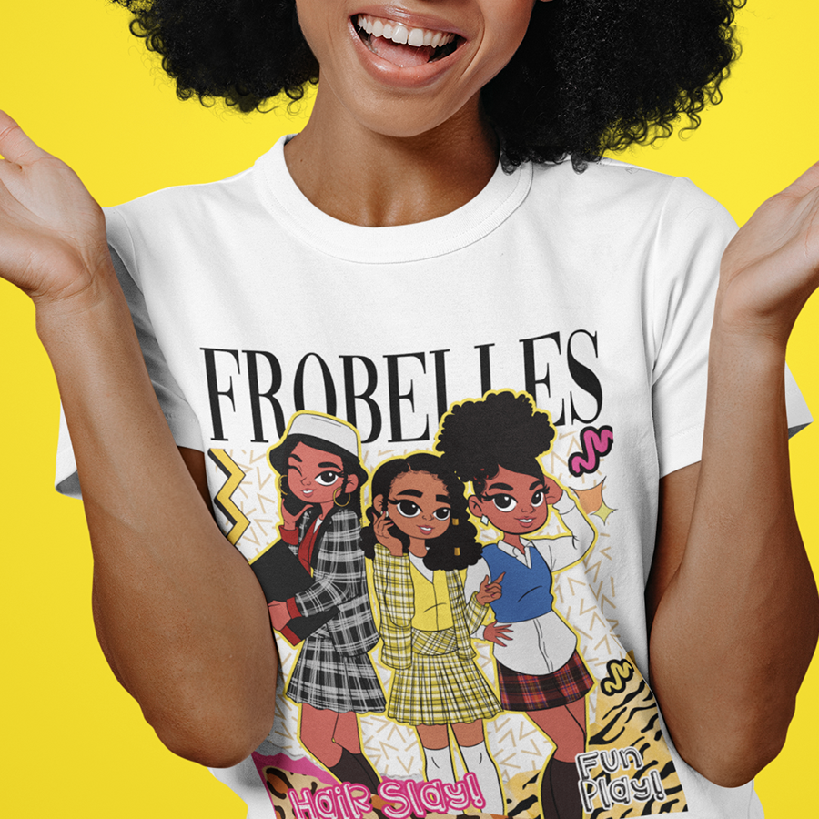 Frobelles 90s Skool Girls T-Shirt 💛
