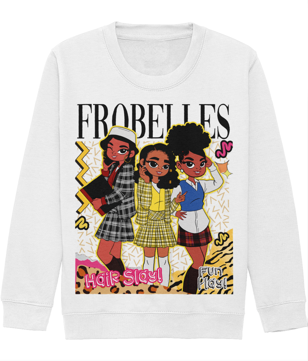 Frobelles 'Hair Slay, Fun Play' Sweatshirt 💛