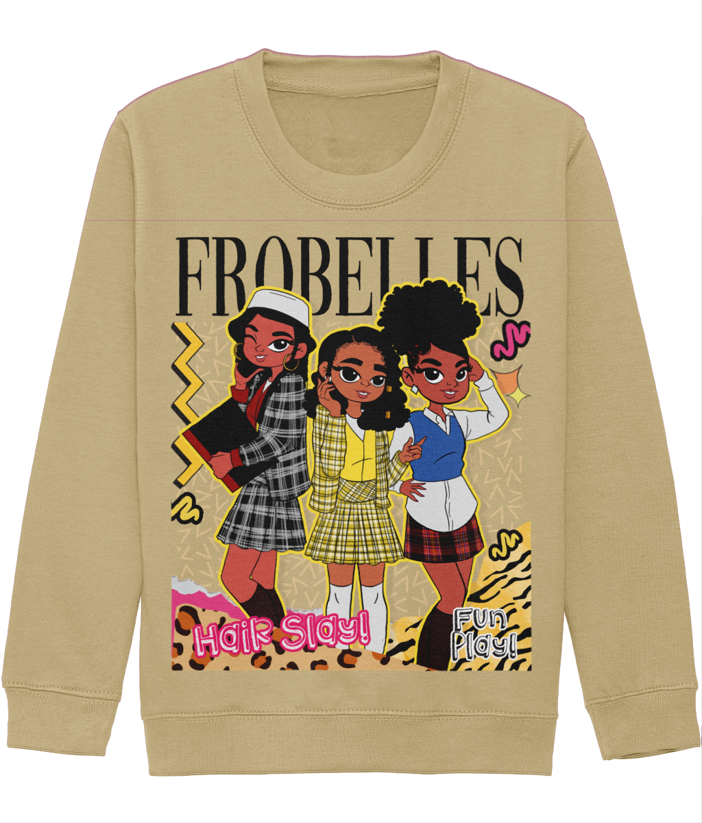 Frobelles 'Hair Slay, Fun Play' Sweatshirt 💛