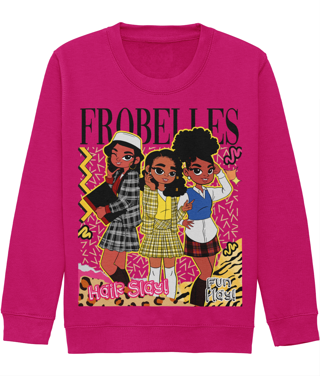 Frobelles 'Hair Slay, Fun Play' Sweatshirt 💛