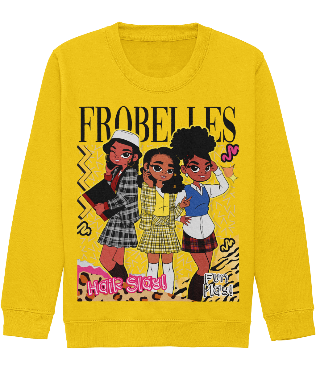 Frobelles 'Hair Slay, Fun Play' Sweatshirt 💛