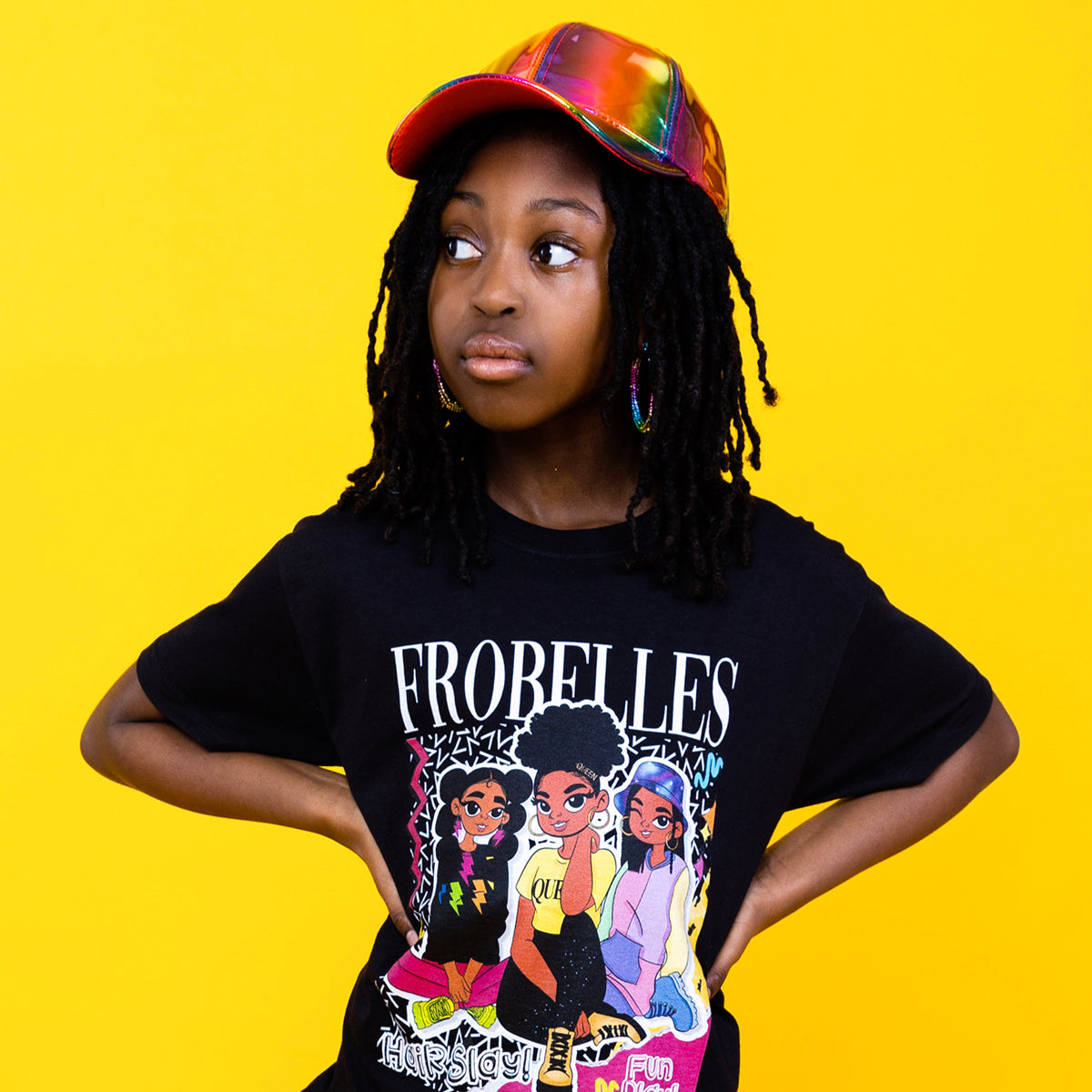 Frobelles 90s Magazine Girls T-Shirt 🧡