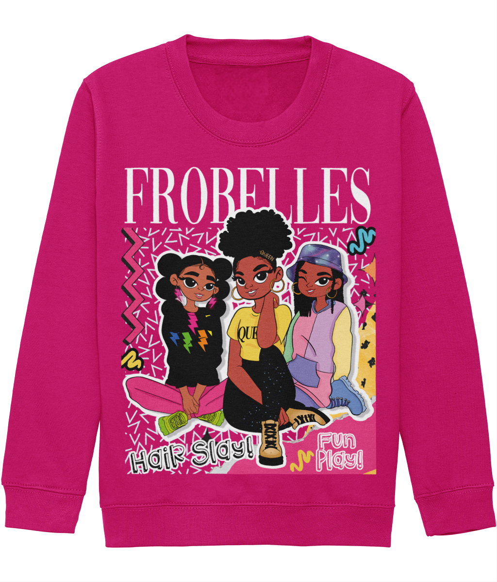 Frobelles 'Hair Slay, Fun Play' Sweatshirt 💖