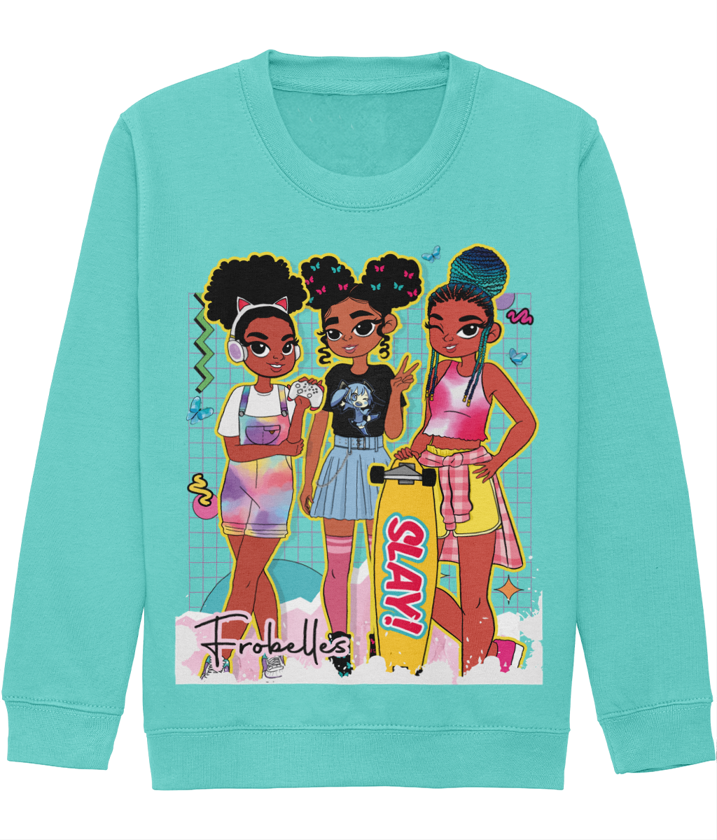 Frobelles Kawaii Cute Sweatshirt 💙