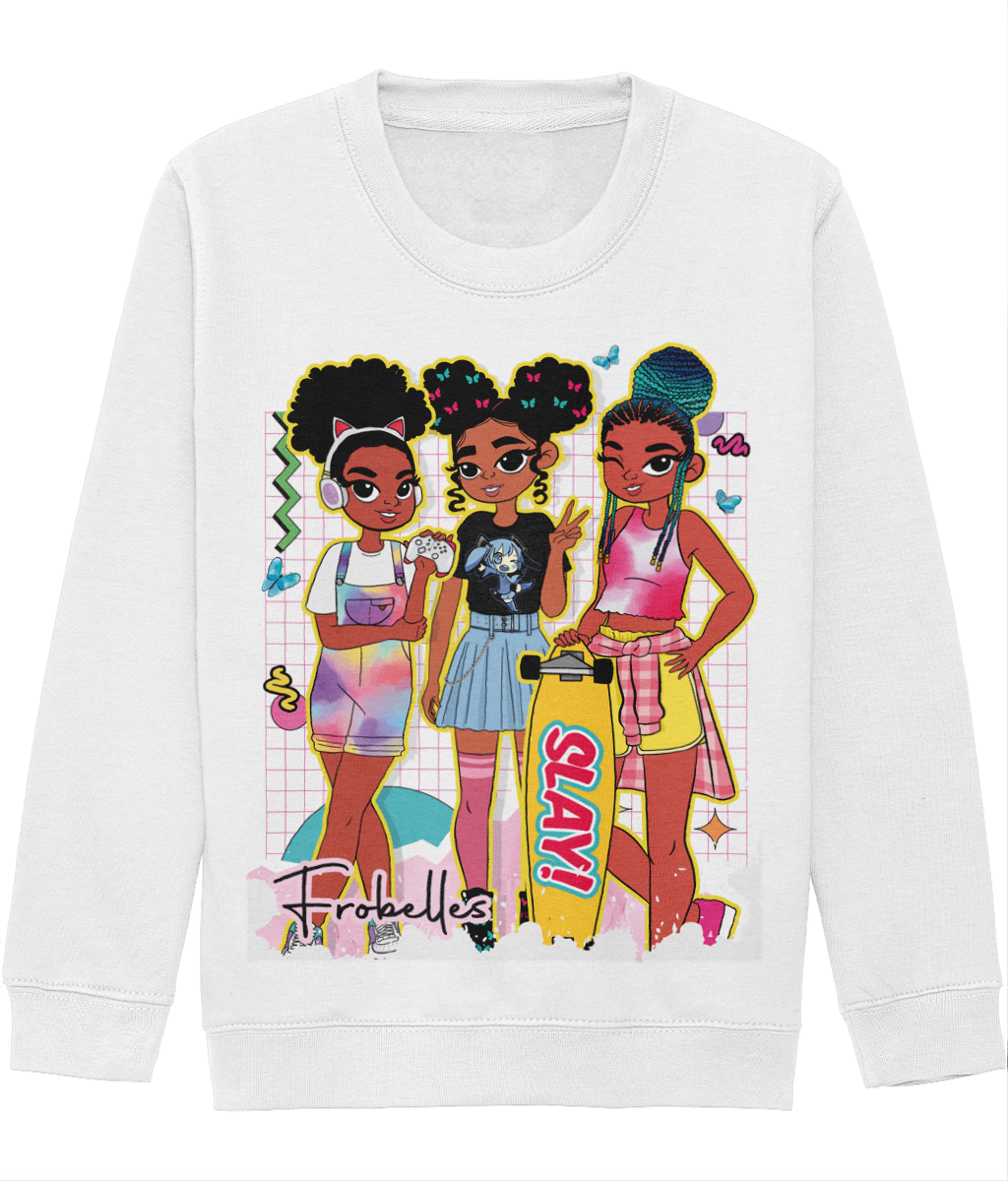 Frobelles Kawaii Cute Sweatshirt 💙