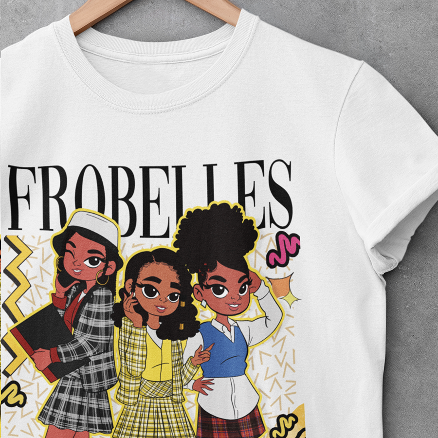 Frobelles 90s Skool Girls T-Shirt 💛