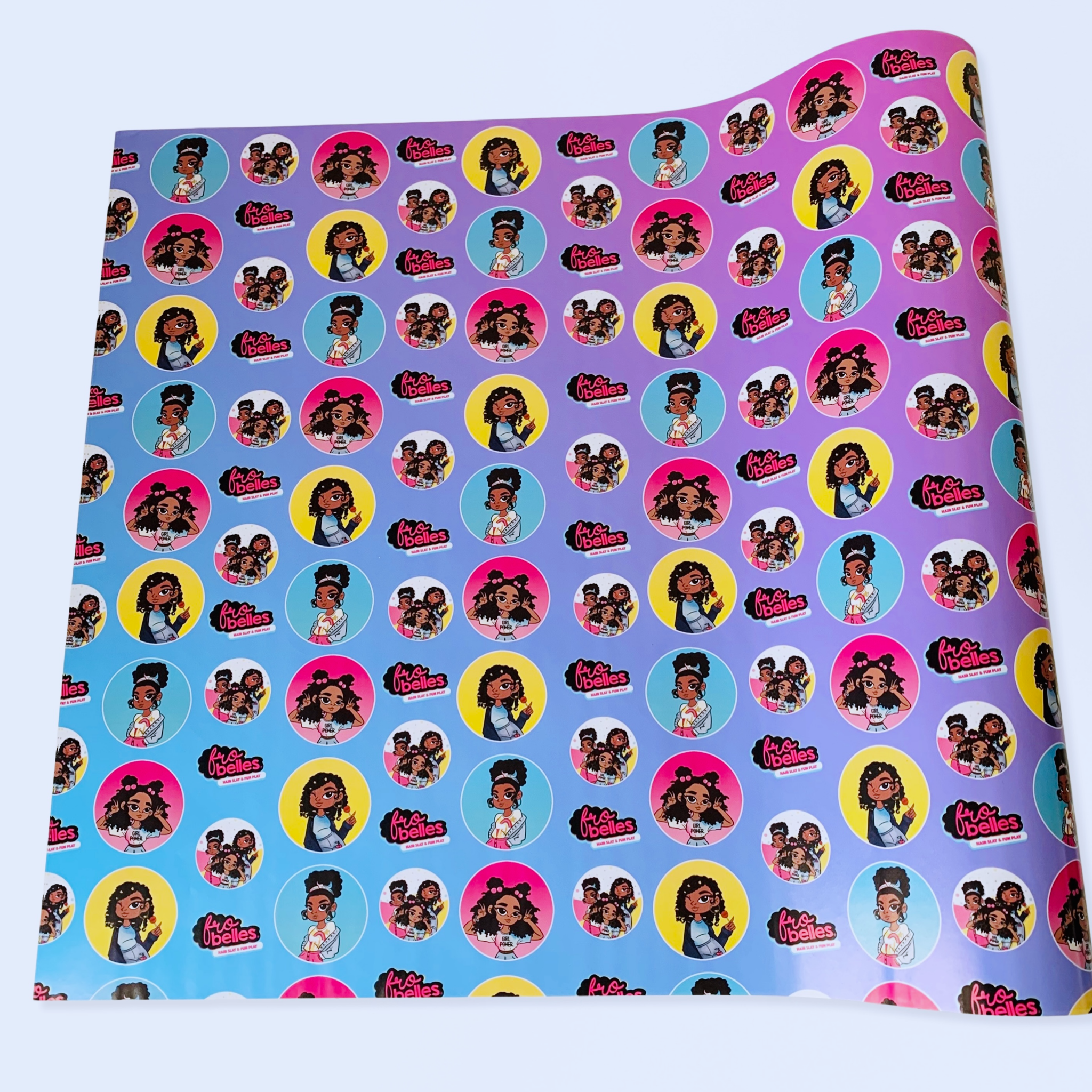 Frobelles Gift Wrapping Paper - Set of 3 Sheets