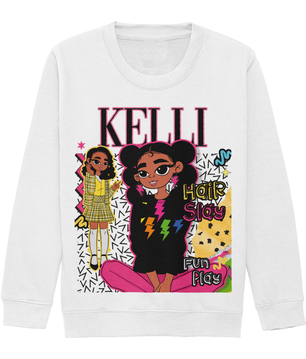 Kelli's 'Hair Slay, Fun Play' Sweatshirt 💖