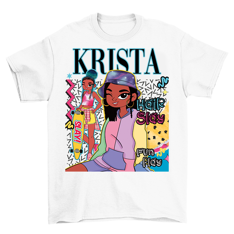 Frobelles 90s Krista Girls T-Shirt 💙