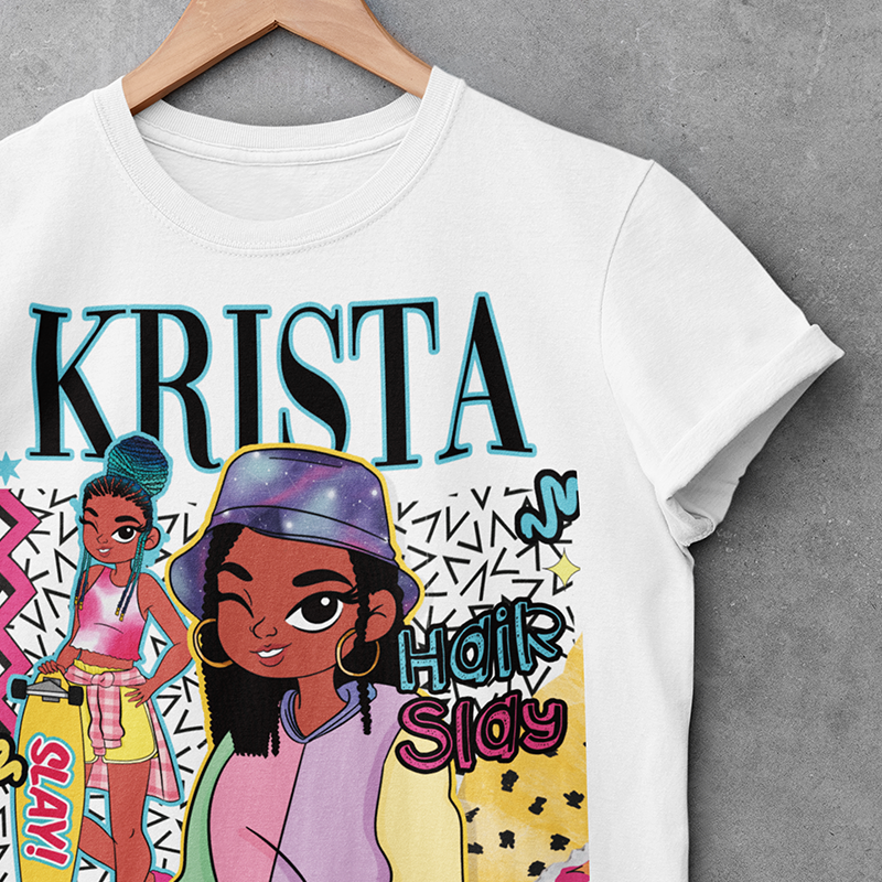 Frobelles 90s Krista Girls T-Shirt 💙