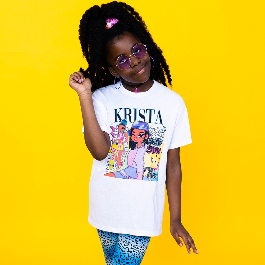 Frobelles 90s Krista Girls T-Shirt 💙