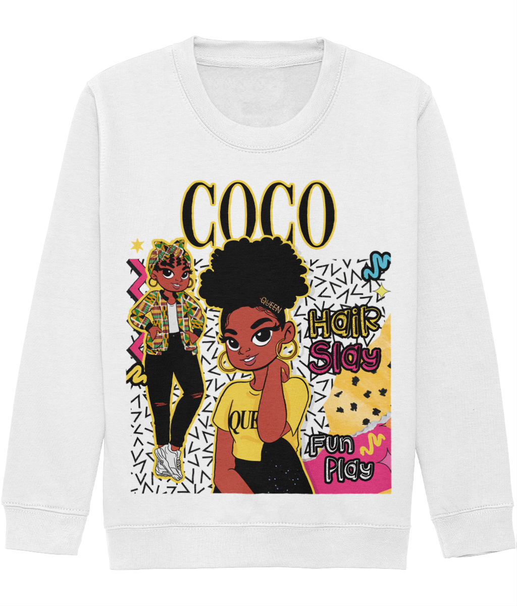 Coco's 'Hair Slay, Fun Play' Sweatshirt 💖