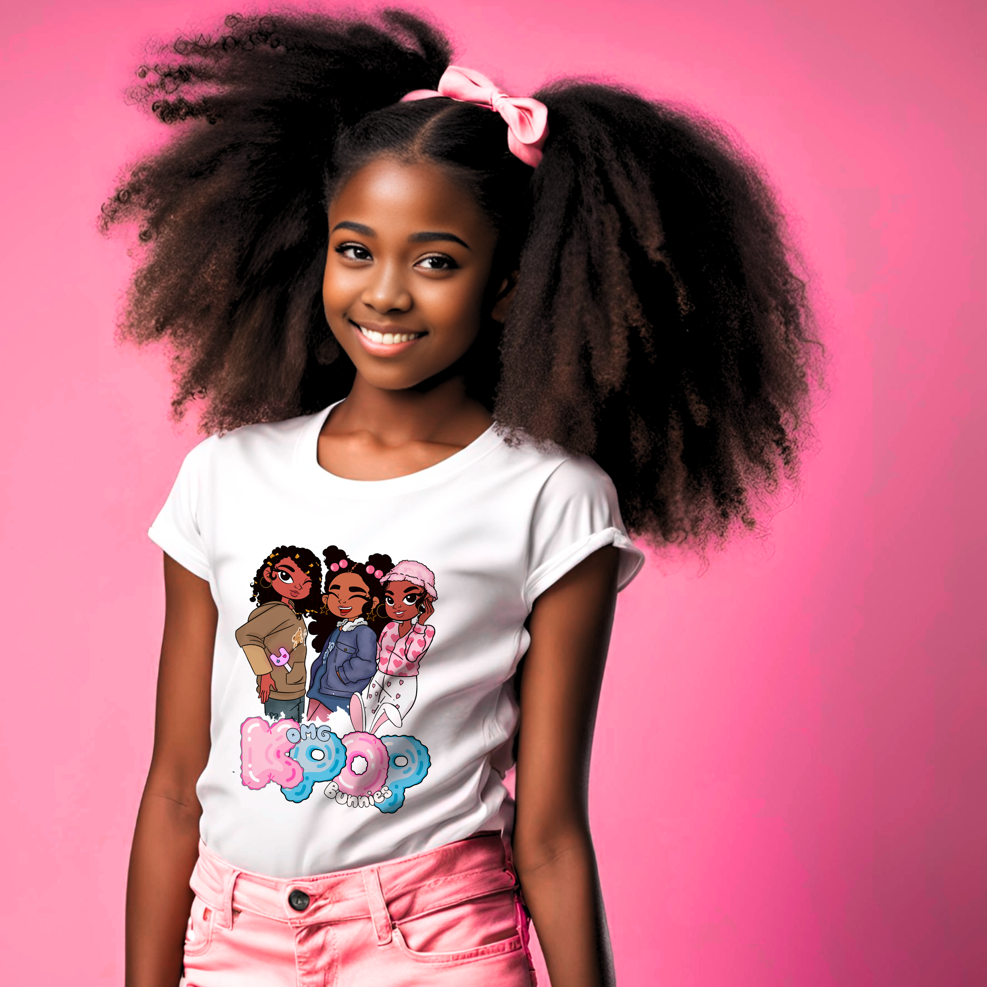 Frobelles Kpop Collection -  NJ Bunnies T-Shirt