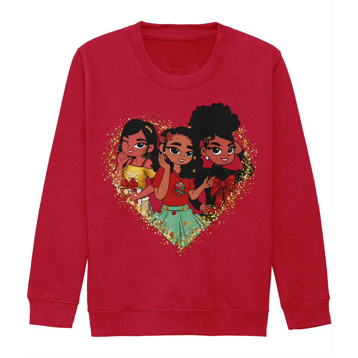 Frobelles Christmas Joy Girls Sweatshirt 🎁✨