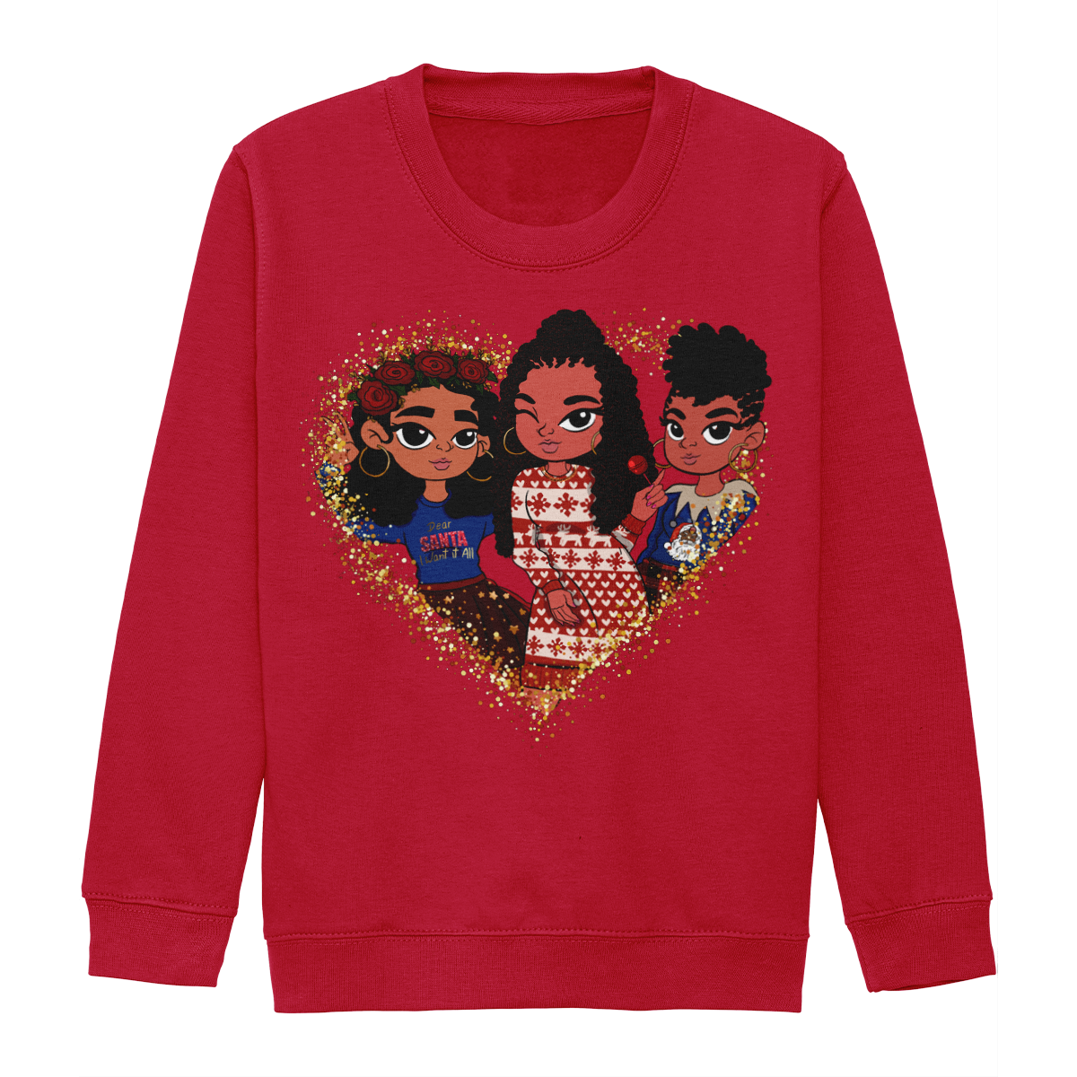 Frobelles Christmas Magic Girls Sweatshirt 🎄✨