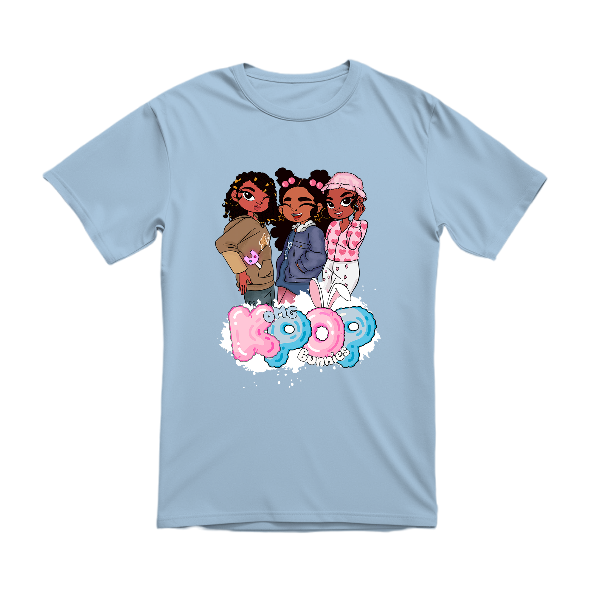 Frobelles Kpop Collection -  NJ Bunnies T-Shirt