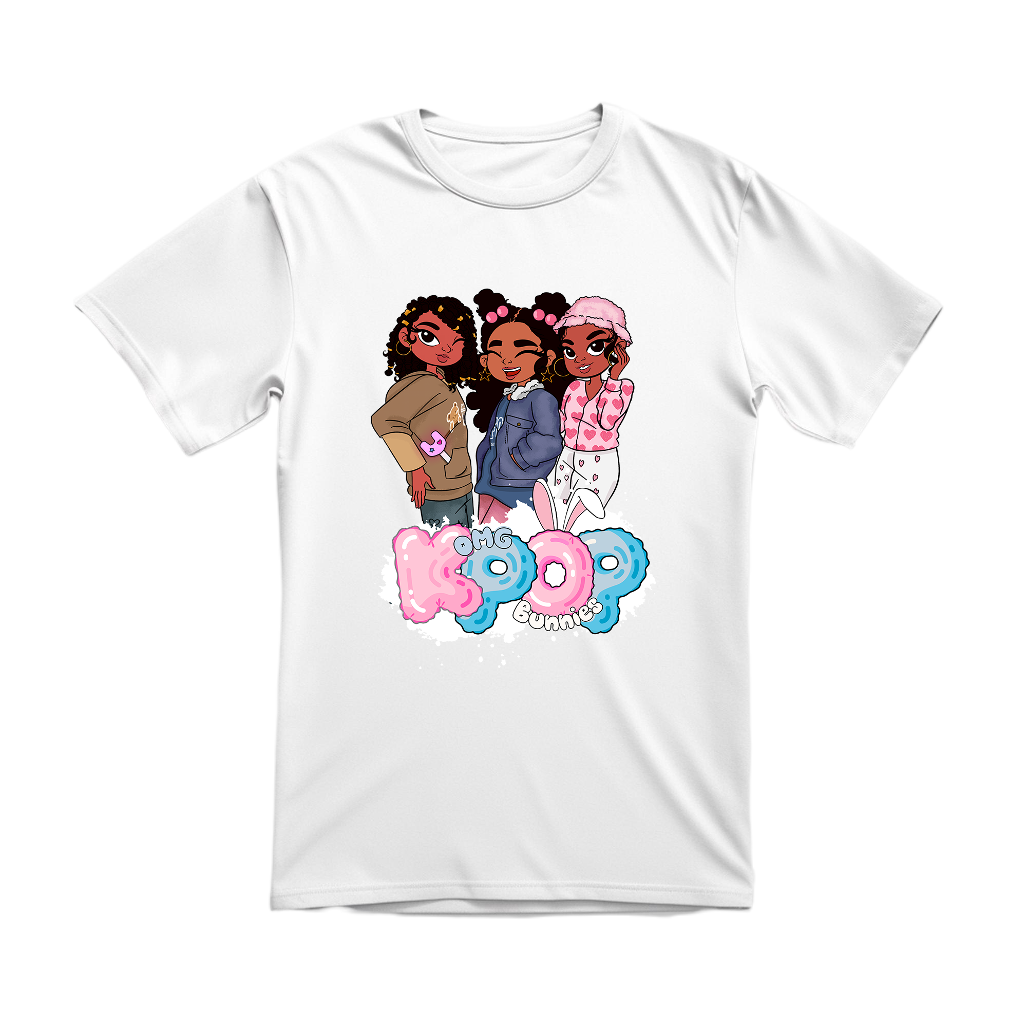 Frobelles Kpop Collection -  NJ Bunnies T-Shirt