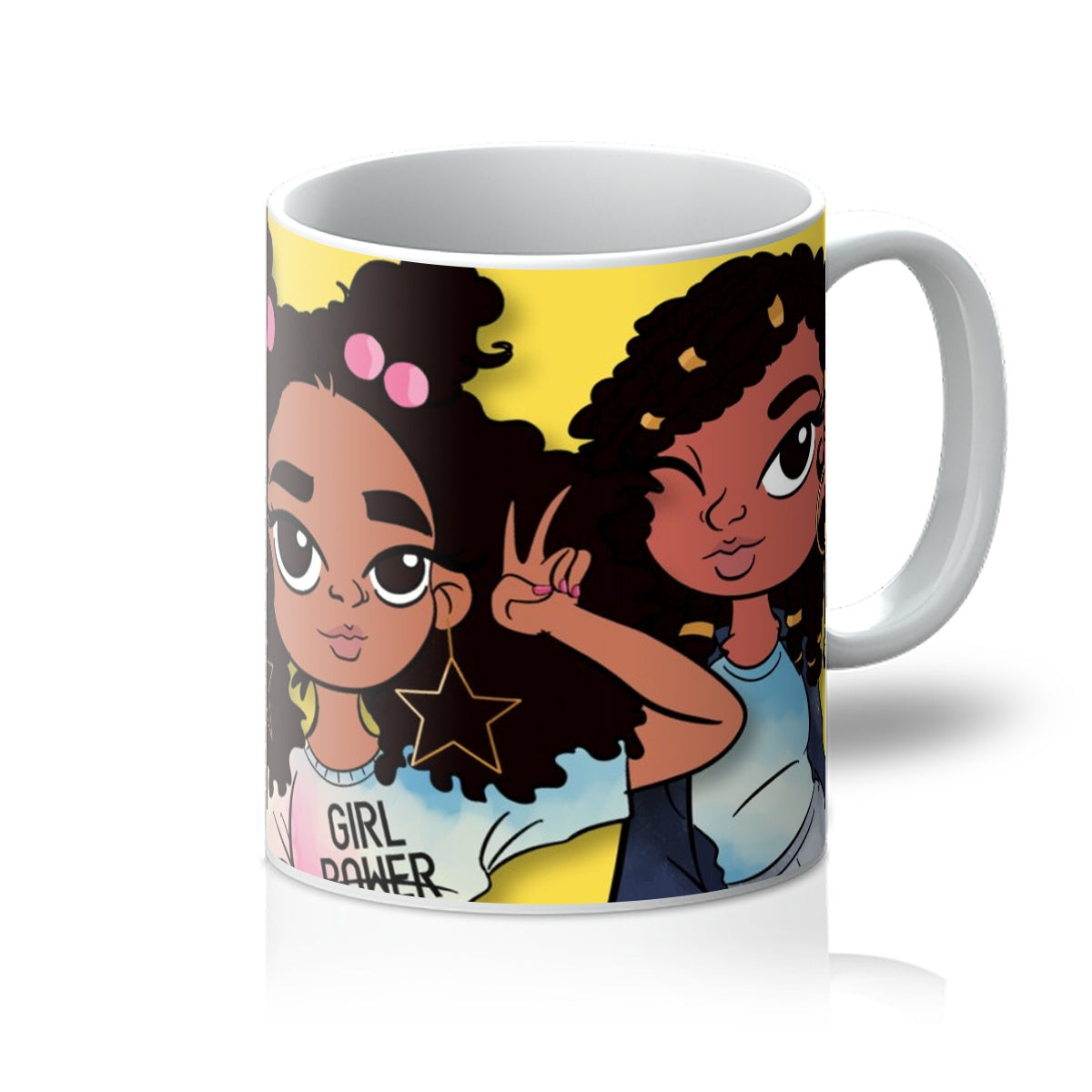 Frobelles Trio Bright Yellow Mug