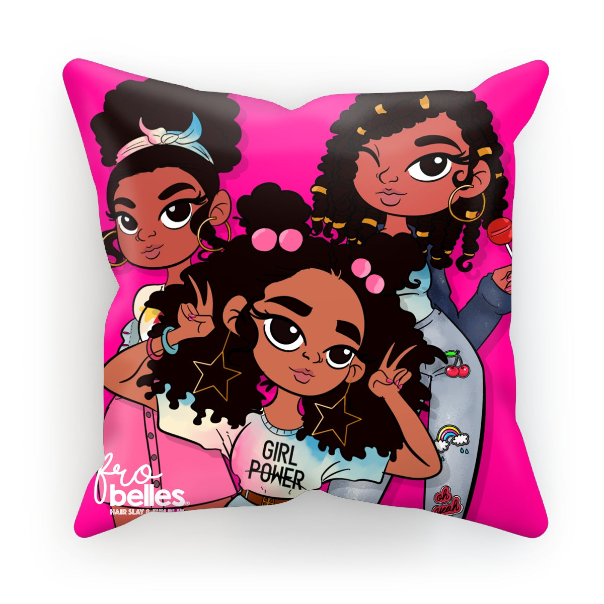 Frobelles Trio Colour Pop - Pink Cushion