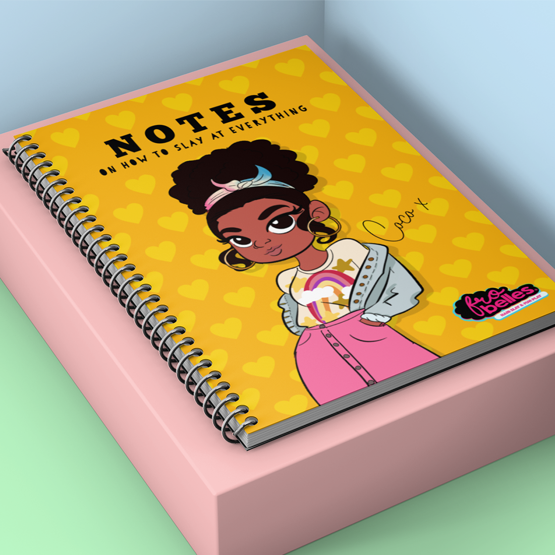 'How to Slay At Everything' Notebook 👑  Colour Pop Edition