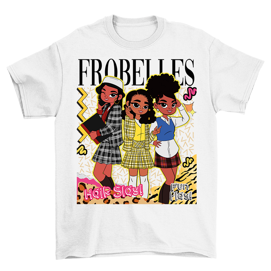 Frobelles 90s Skool Girls T-Shirt 💛
