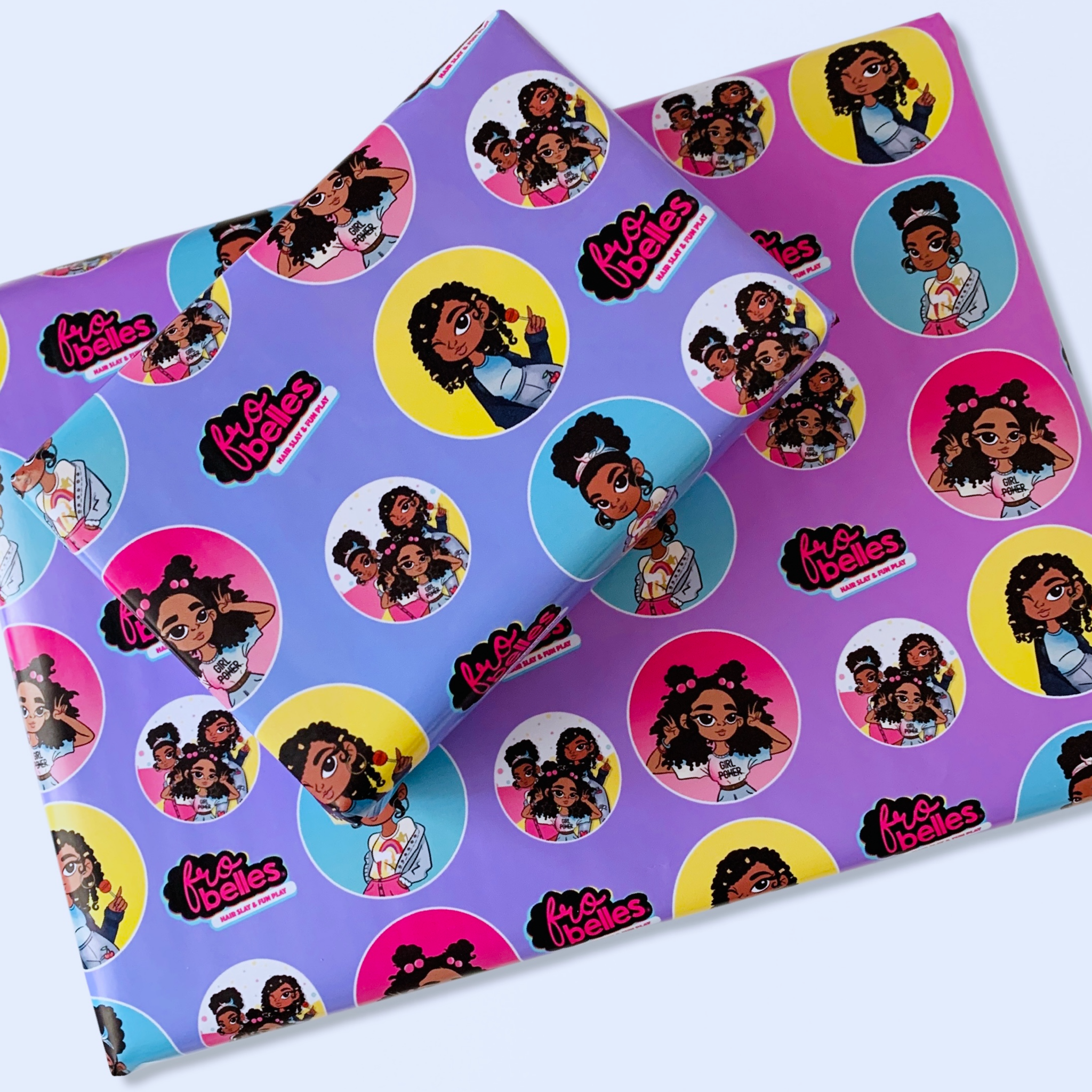 Frobelles Gift Wrapping Paper - Set of 3 Sheets