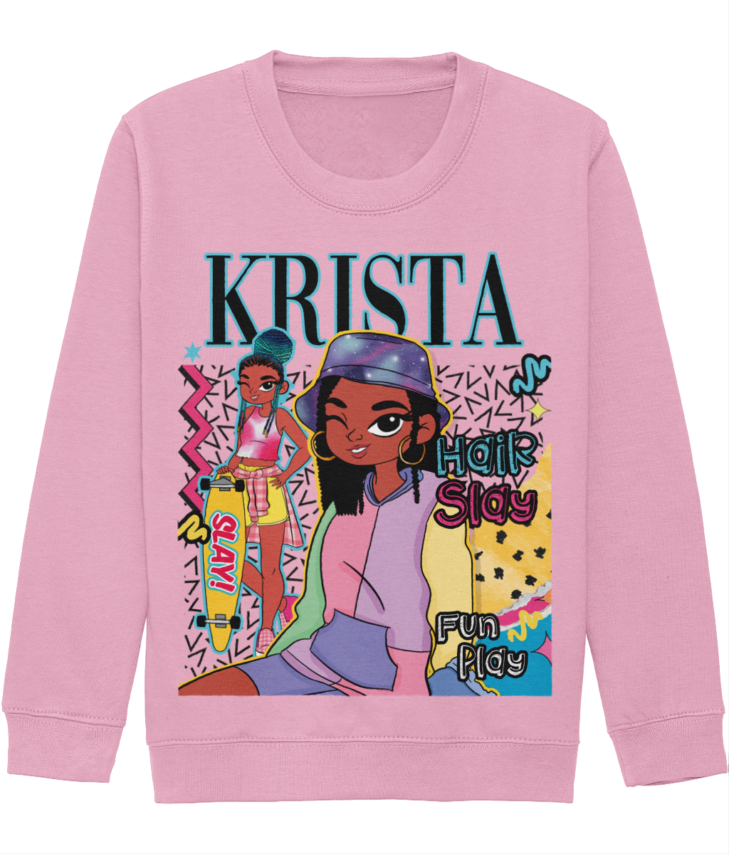 Krista's 'Hair Slay, Fun Play' Sweatshirt 💙