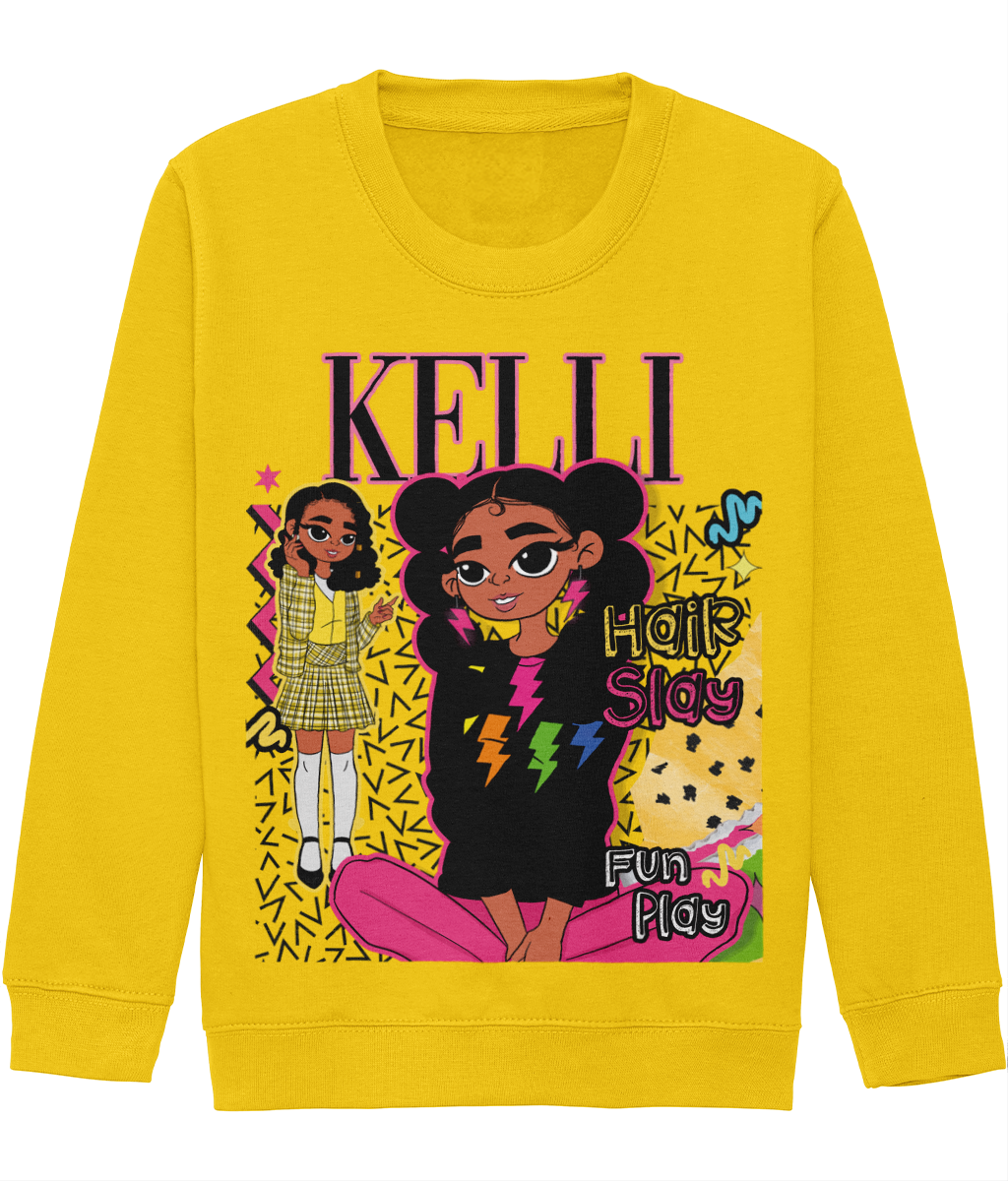 Kelli's 'Hair Slay, Fun Play' Sweatshirt 💖