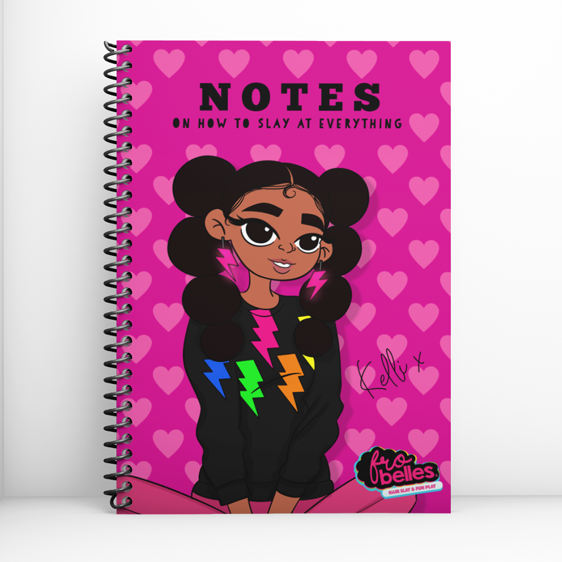 'How to Slay At Everything' Notebook 👑  Neonlicious Edition