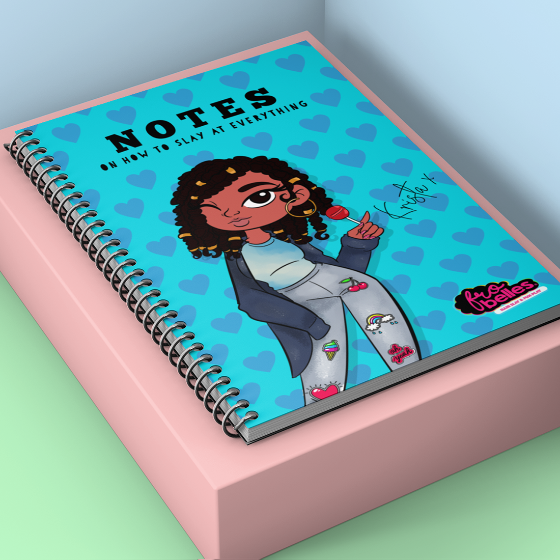 'How to Slay At Everything' Notebook 👑  Colour Pop Edition