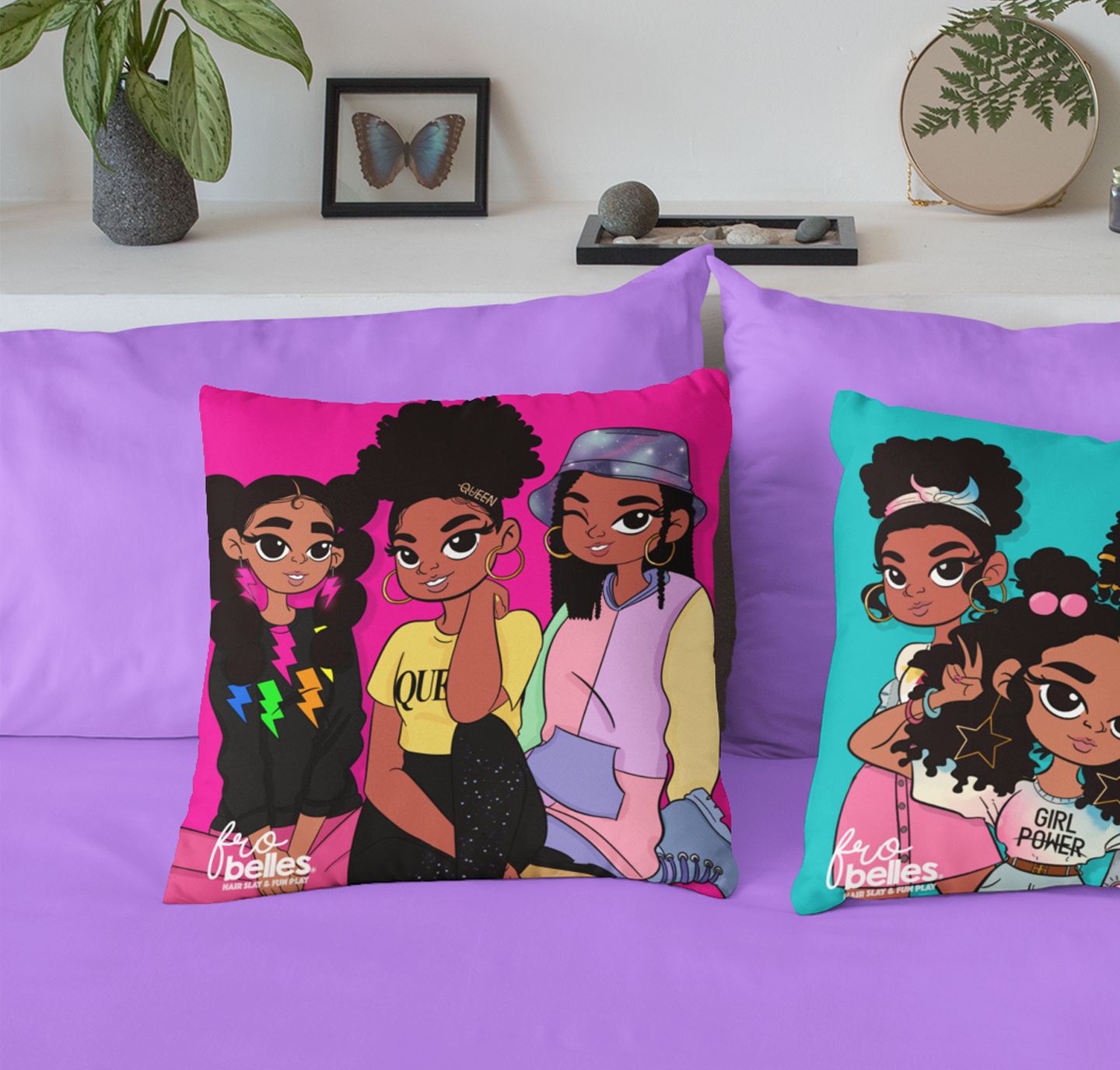 Frobelles Neonlicious - Pink Cushion